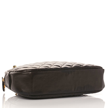 Chanel Lambskin Quilted Camera Case Brown 4 of 12