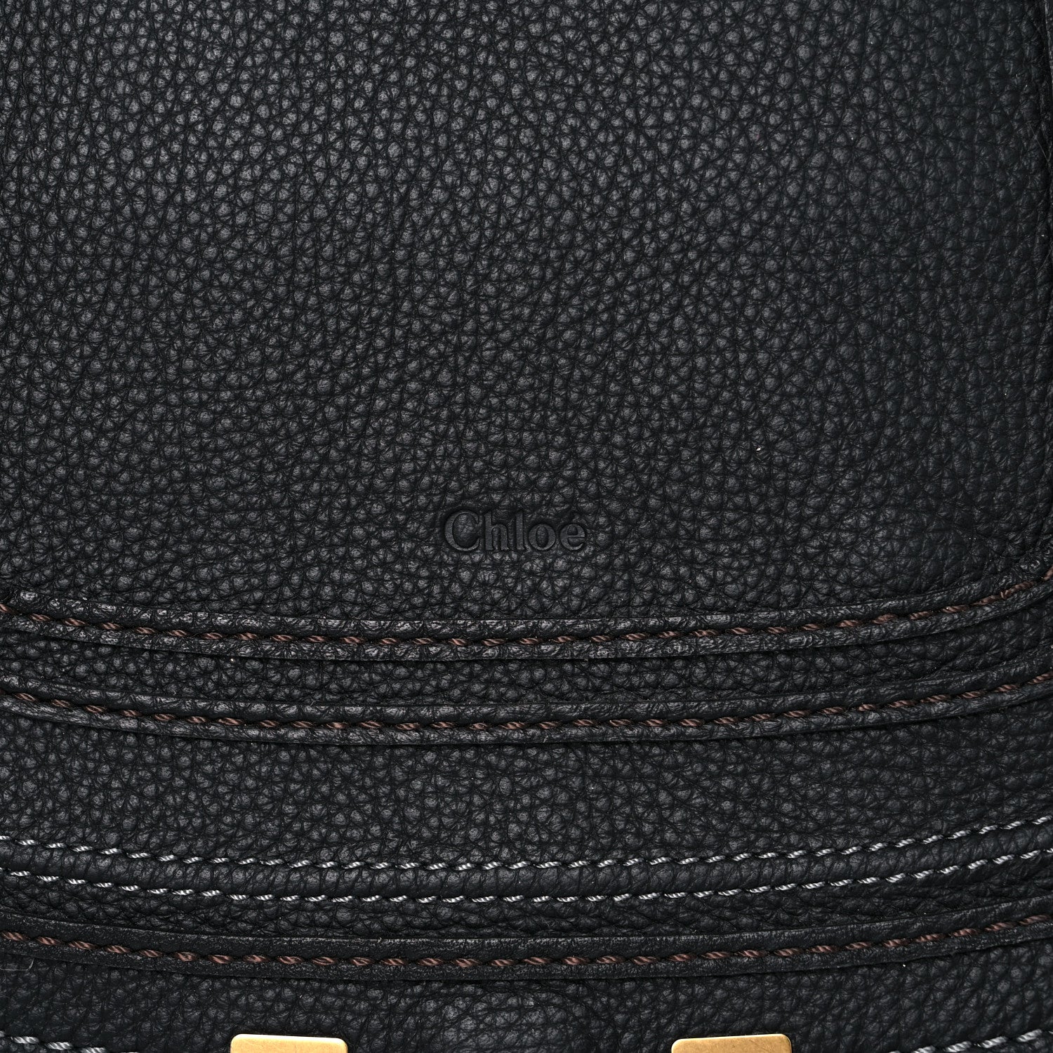Chloe Calfskin Medium Marcie Satchel Black 14 of 16
