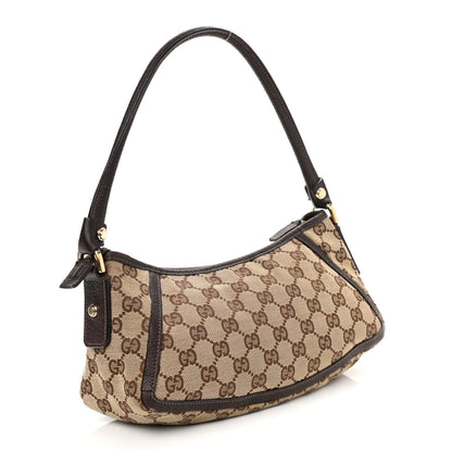 Gucci Monogram D Ring Abbey Pochette Ebony 2 of 12