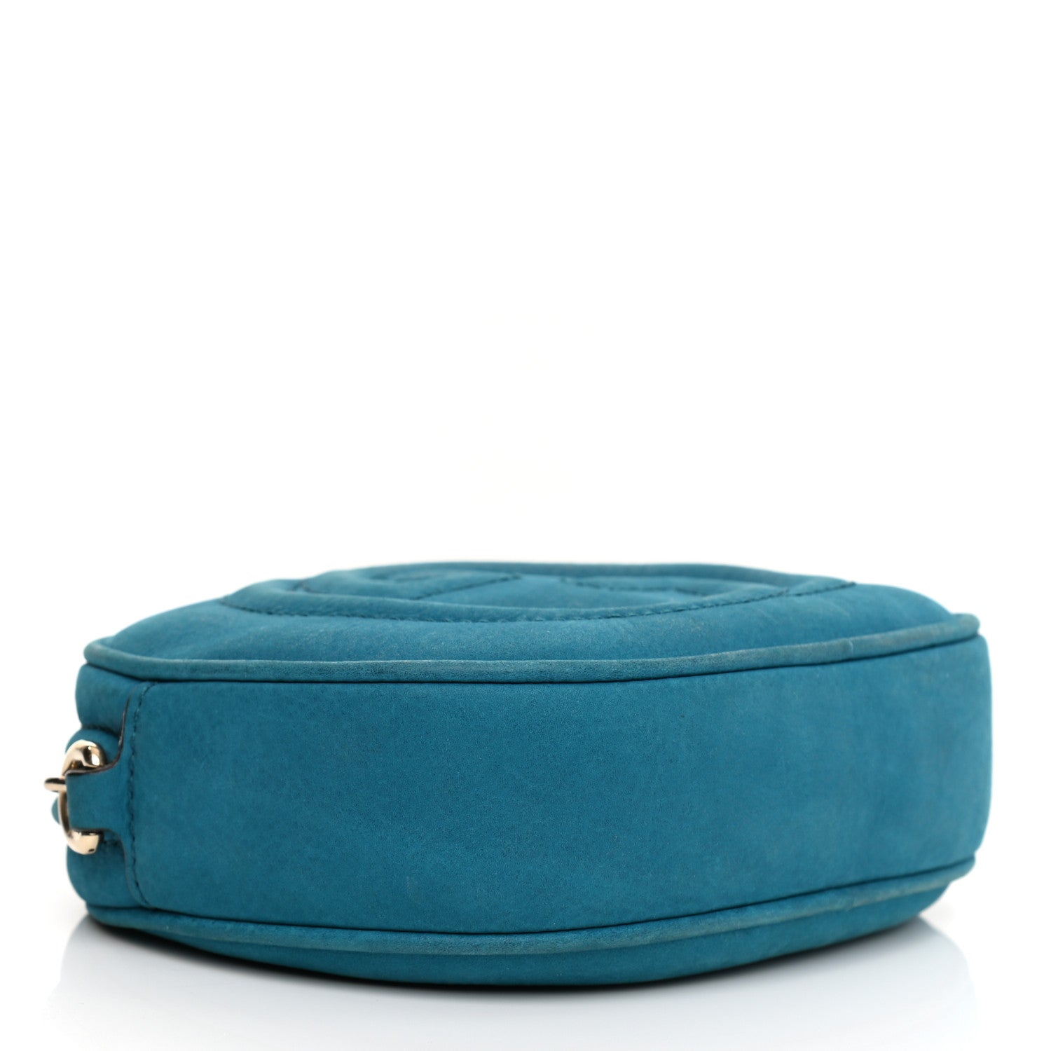 Gucci Vitello Range Mini Soho Chain Bag Deep Cobalt 8 of 31