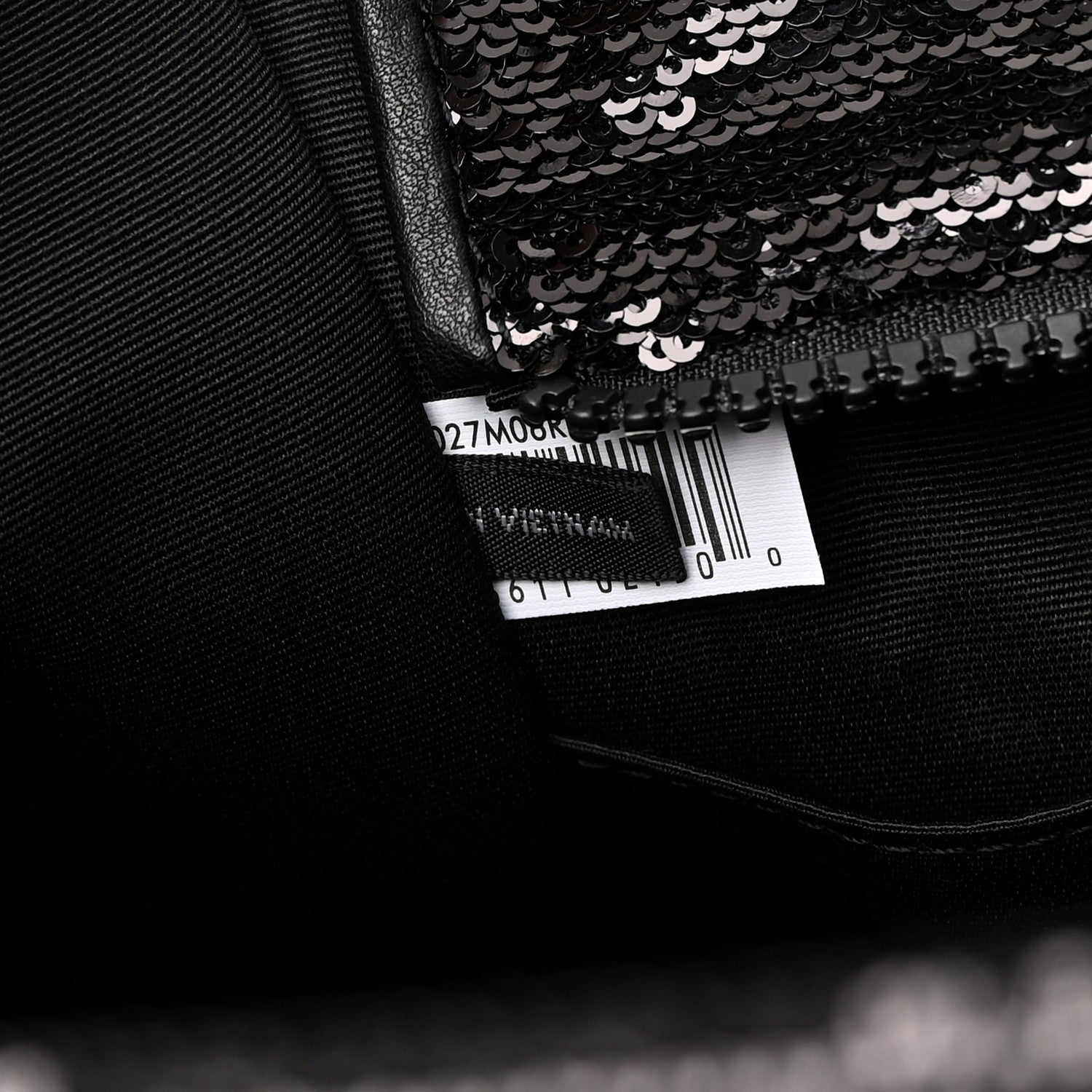 Marc Jacobs Sequin Medium The Tote Bag Black 7 of 13