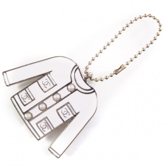 Pearl Enamel Blazer Jacket Charm