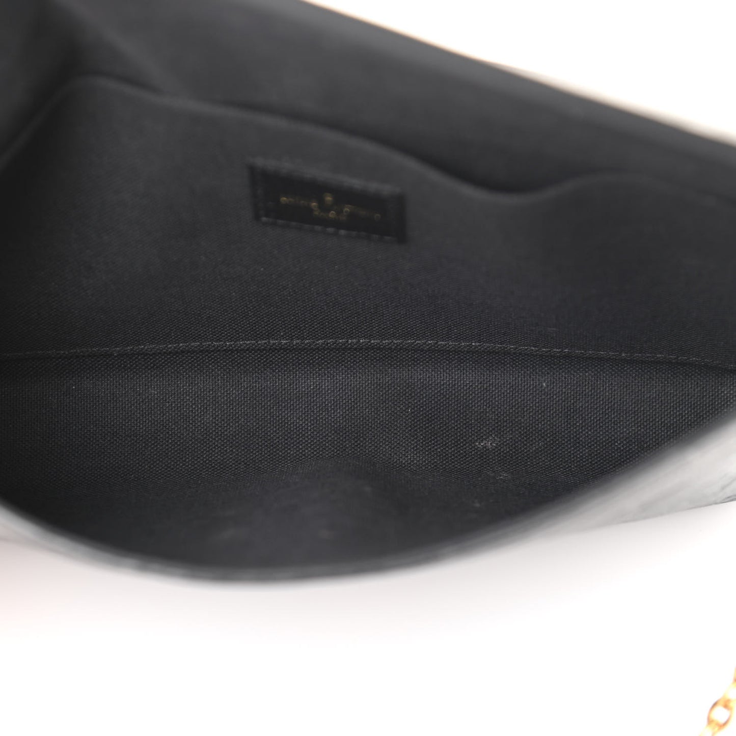 Empreinte Pochette Felicie Chain Wallet Black