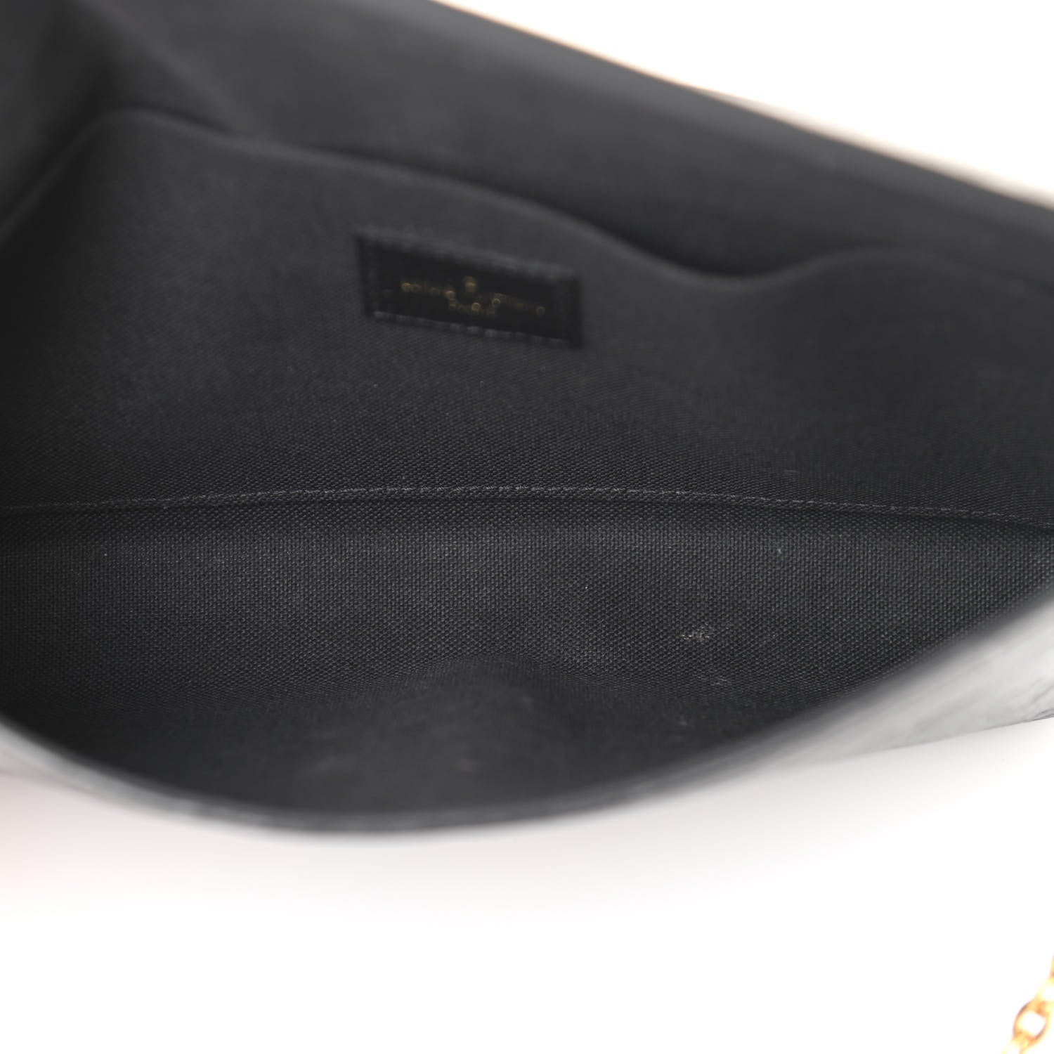 Louis Vuitton Empreinte Pochette Felicie Chain Wallet Black 6 of 13