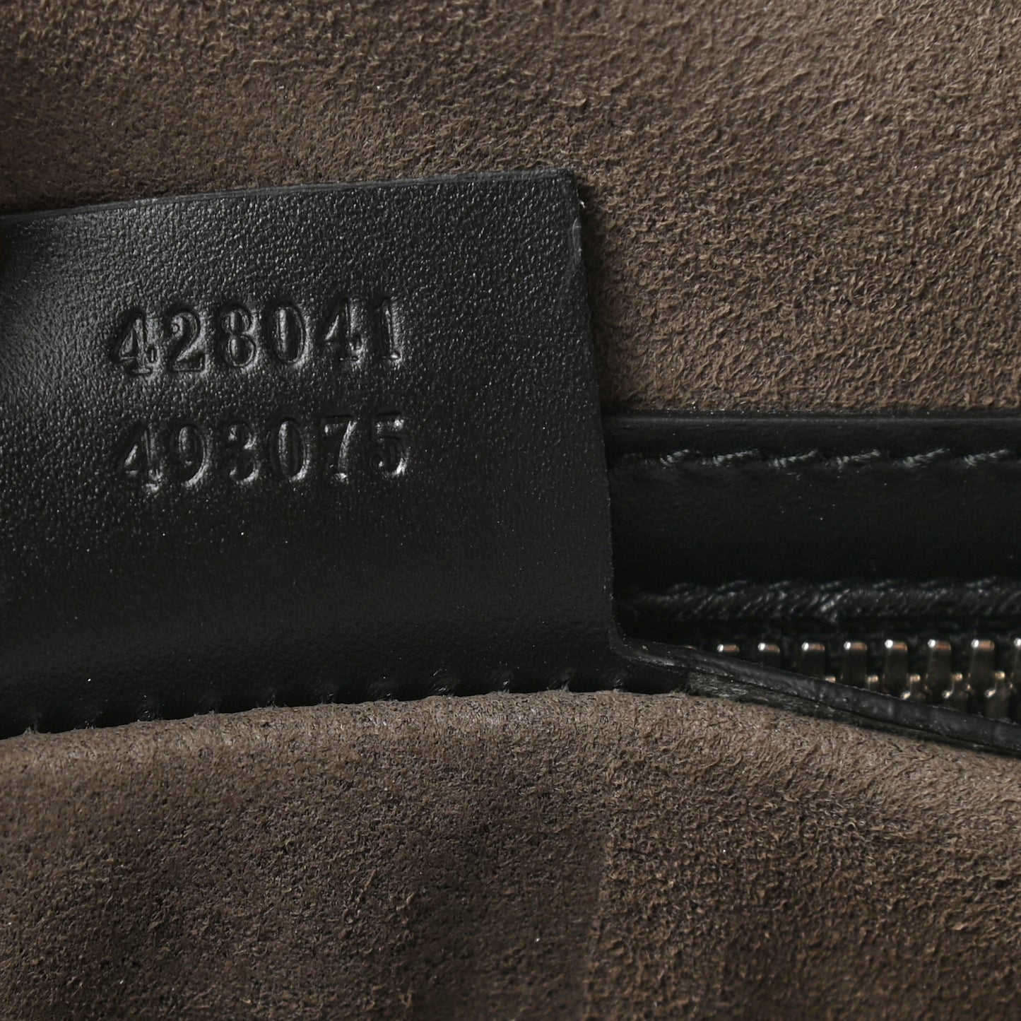 Guccissima Signature Briefcase Black