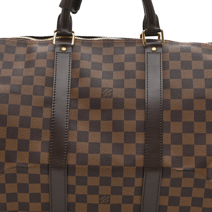 Louis Vuitton Damier Ebene Keepall 50 7 of 9