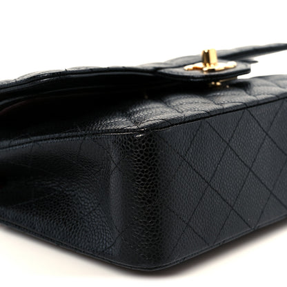Chanel Caviar Quilted Small Double Flap Black 10 of 12