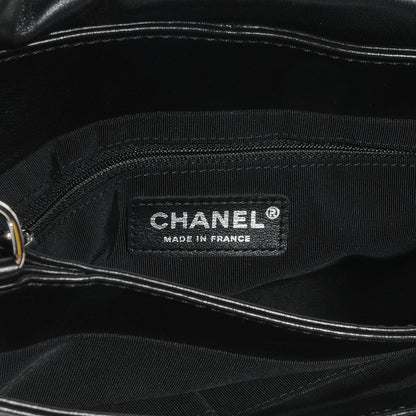 Chanel Lambskin Stitched Messenger Black 5 of 7