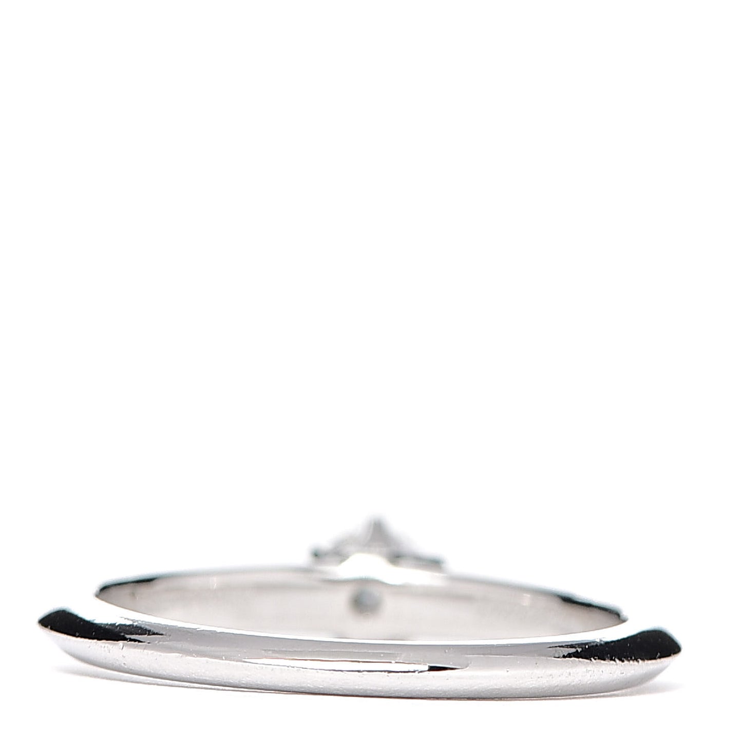 Platinum Diamond .26ct Solitaire Engagement Ring 50 5.5