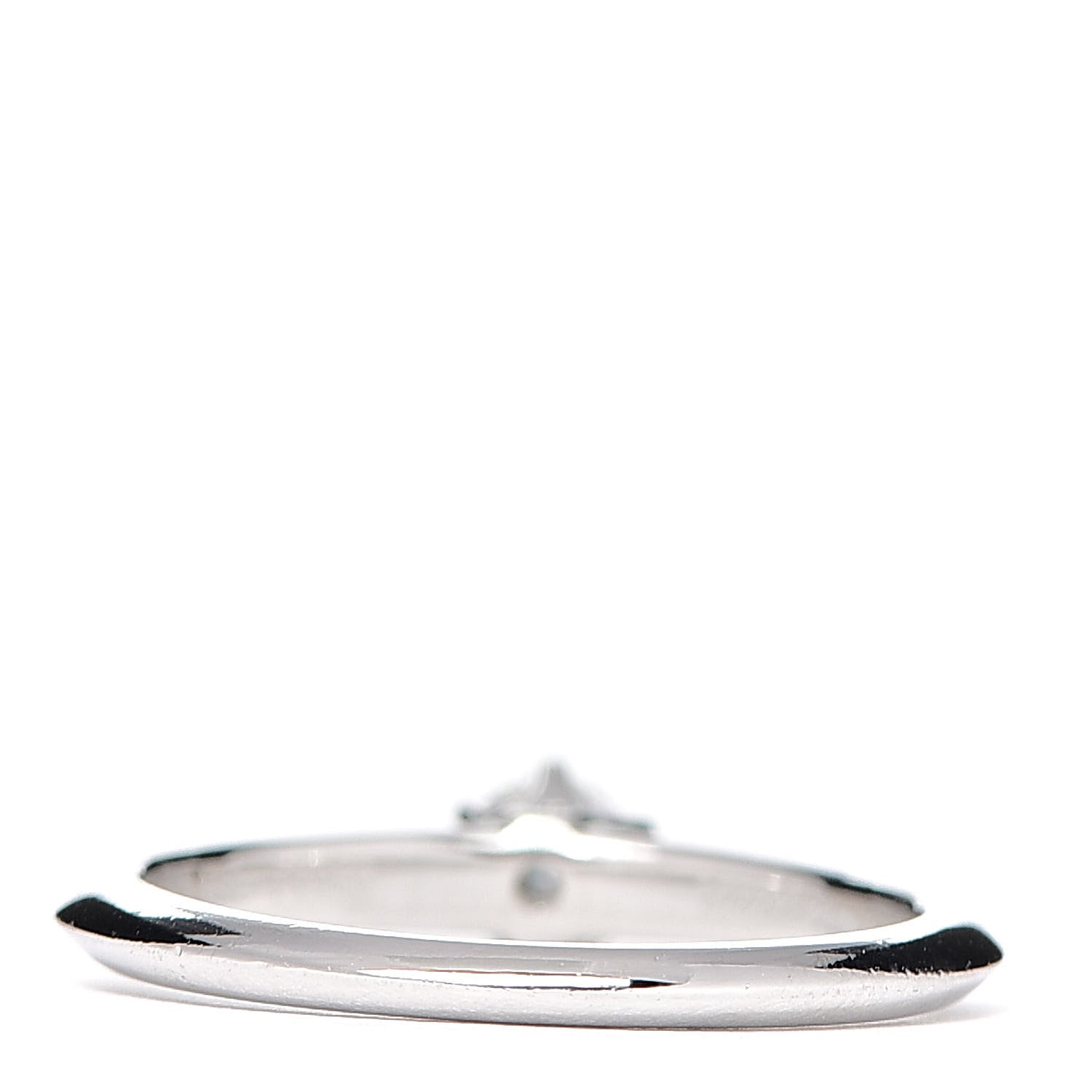 Tiffany Platinum Diamond .26ct Solitaire Engagement Ring 50 5.5 3 of 5