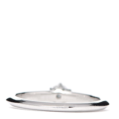 Tiffany Platinum Diamond .26ct Solitaire Engagement Ring 50 5.5 3 of 5