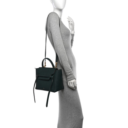 Celine Grained Calfskin Micro Belt Bag Amazone 2 of 10
