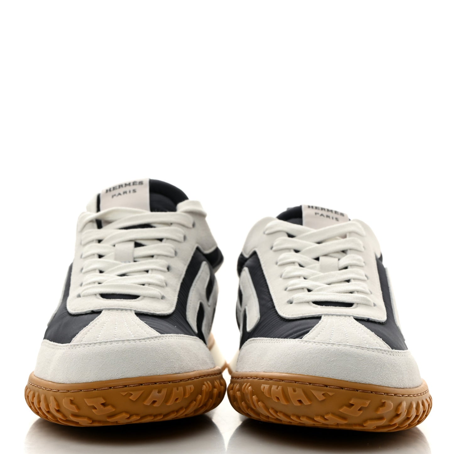 Suede Goatskin Jet Sneakers 39 Marine White