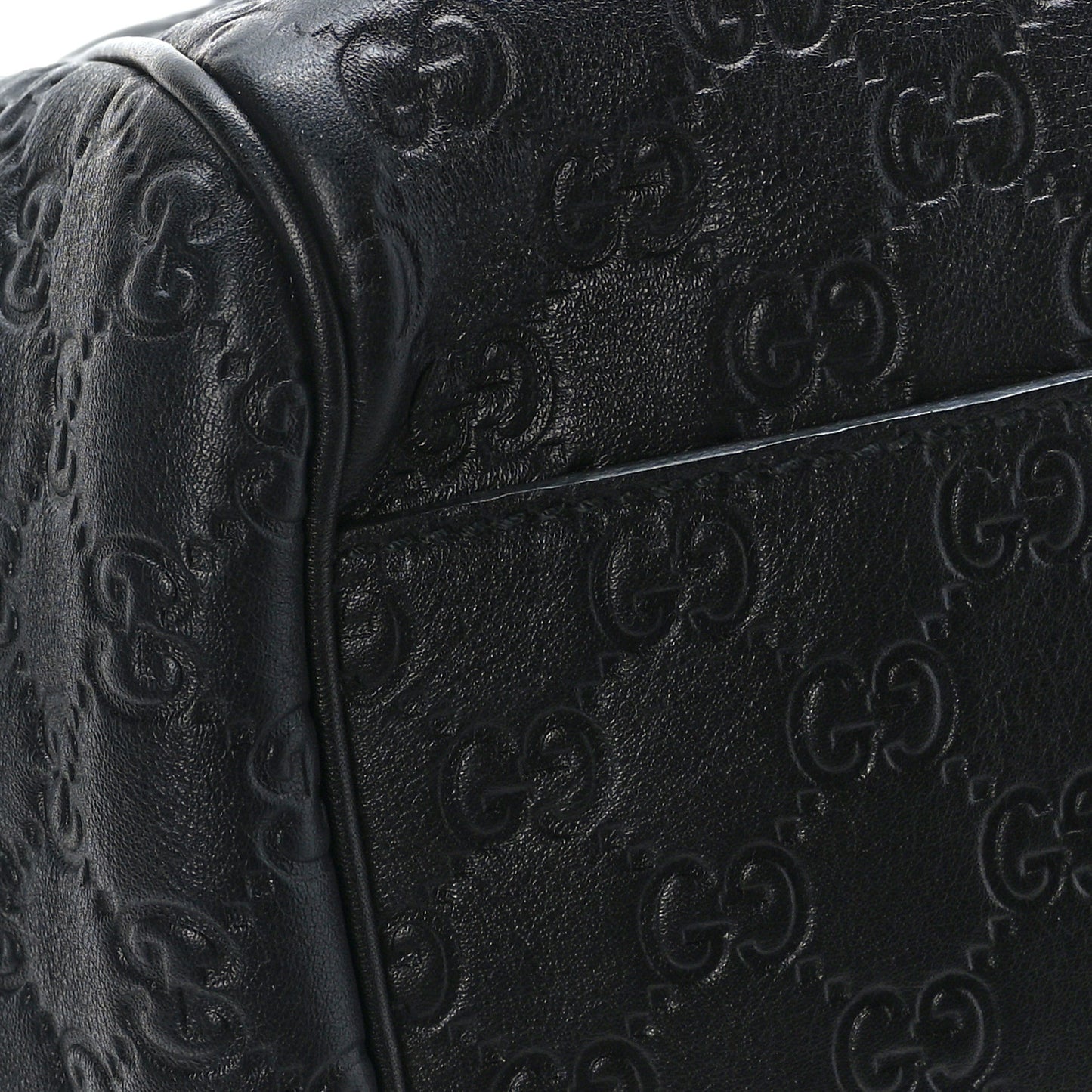 Guccissima Medium Emily Shoulder Bag Black