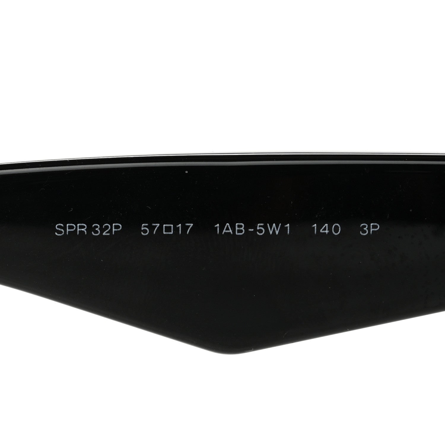 Prada Sunglasses SPR 32P Black 5 of 8