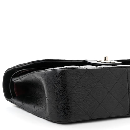 Chanel Caviar Quilted Jumbo Double Flap Black 9 of 11