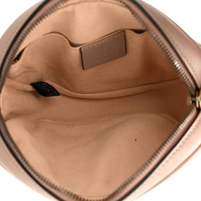 Gucci Calfskin Matelasse GG Marmont Belt Bag 75 30 Porcelain Rose 5 of 11