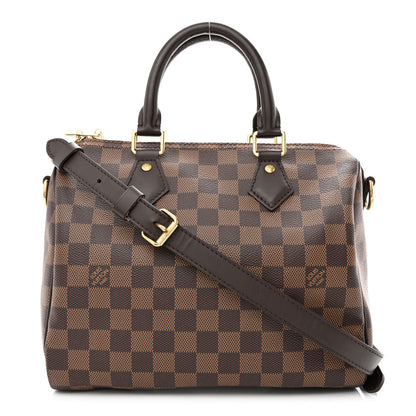 Louis Vuitton Damier Ebene Speedy Bandouliere 25 1 of 11