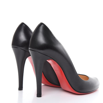 Christian Louboutin Shiny Nappa Fifille 100 Pumps 36 Black 4 of 10