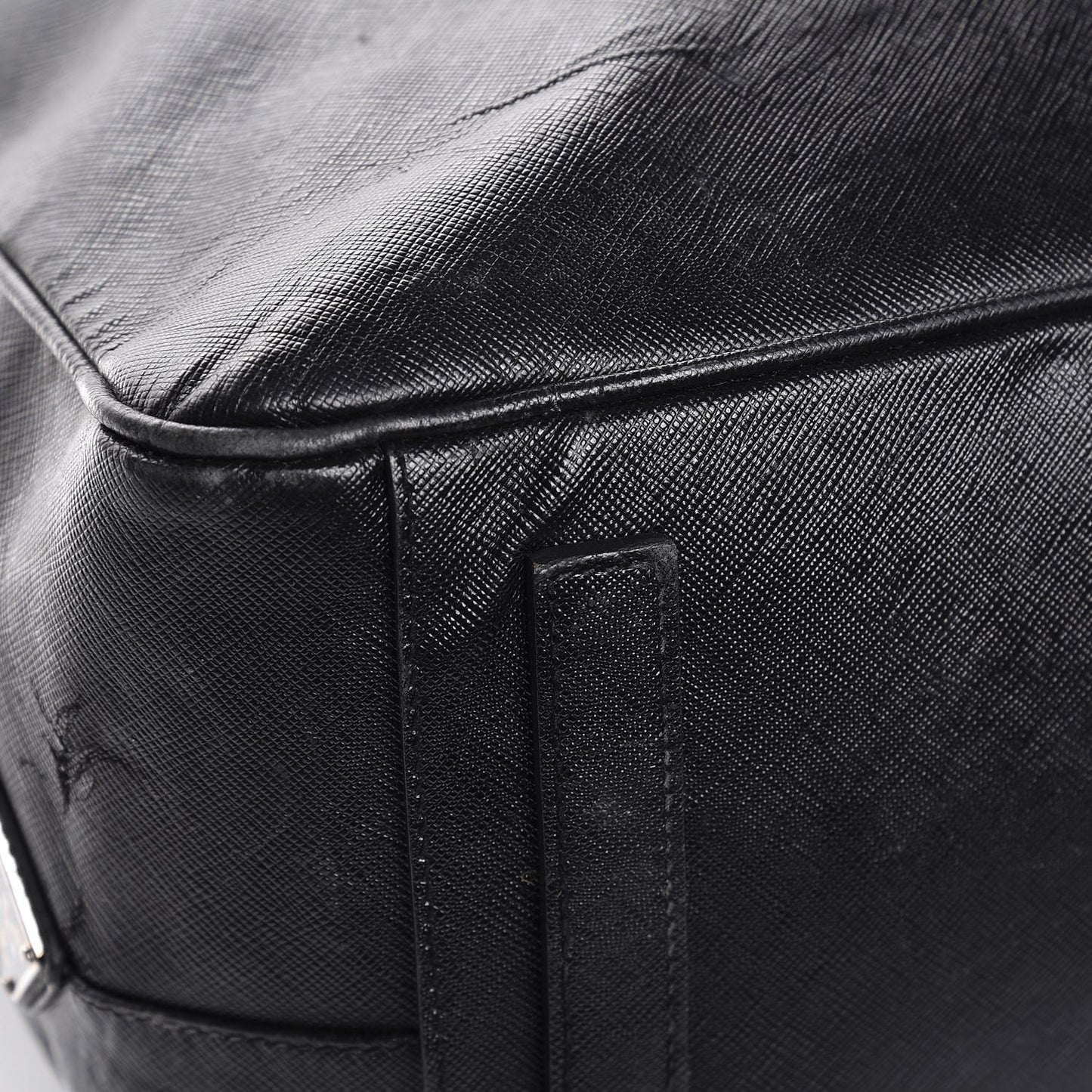 Saffiano Travel Bag Nero Black