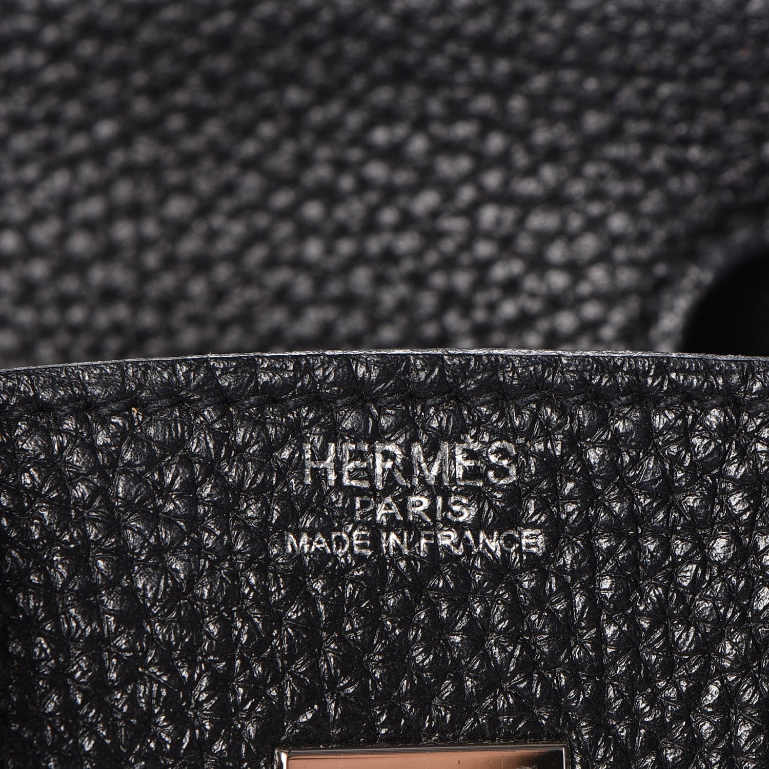 Hermes Togo Birkin 25 Black 14 of 36