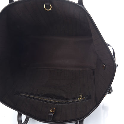 Louis Vuitton Monogram Idylle Neverfull MM Fusain 5 of 9