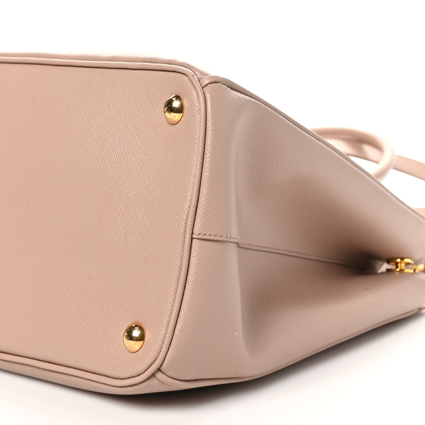 Saffiano Lux Large Galleria Double Zip Tote Cammeo