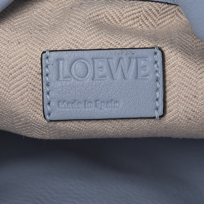 Loewe Crinkled Nappa Small Flamenco Knot Shoulder Bag Light Blue 5 of 6