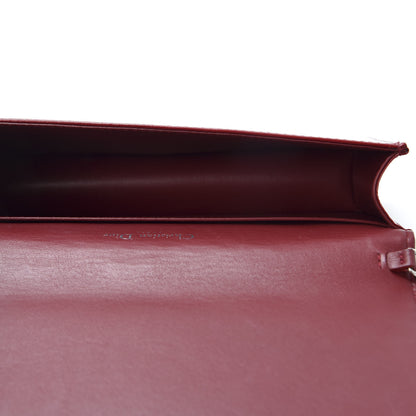 Christian Dior Patent Cannage Lady Dior Clutch Red 4 of 13
