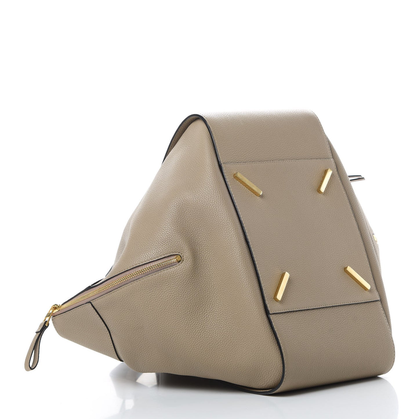 Calfskin Medium Hammock Shoulder Bag Sand Mink