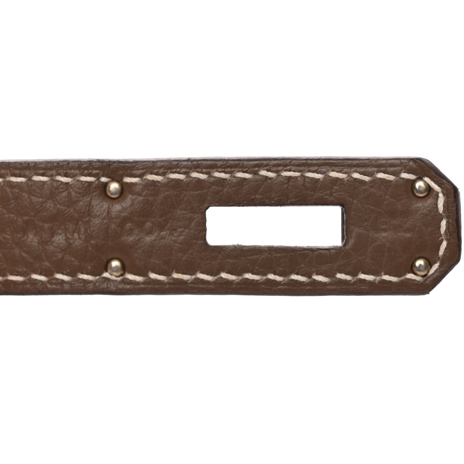 Hermes Taurillon Clemence Jypsiere 28 Etoupe 7 of 10