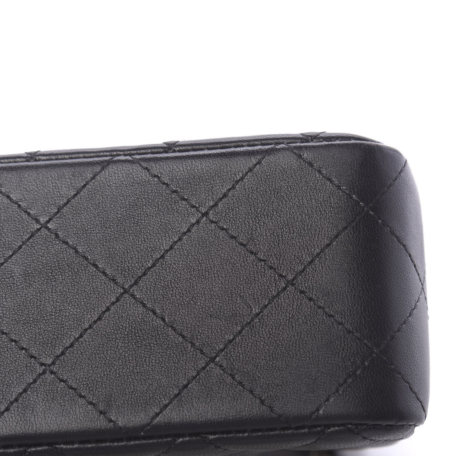 Chanel Lambskin Quilted Mini Rectangular Flap Black 13 of 17