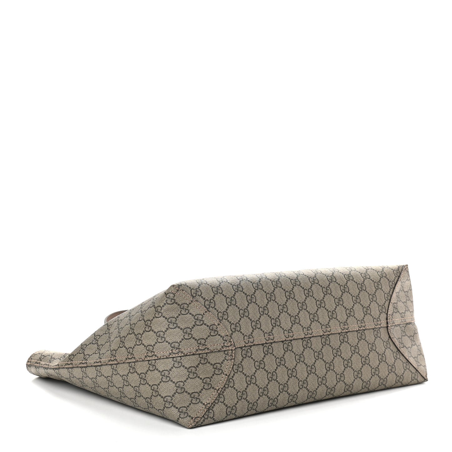 GG Supreme Monogram Medium Ophidia Shopping Tote Ebony