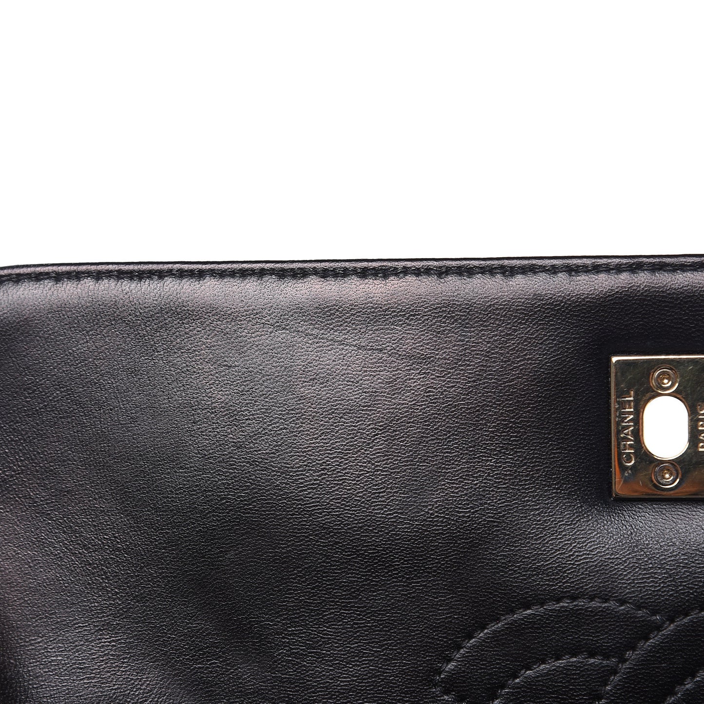 Lambskin Quilted Medium Trendy CC Flap Black