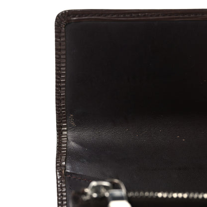 Louis Vuitton Epi Sarah Wallet Dark Brown 7 of 7
