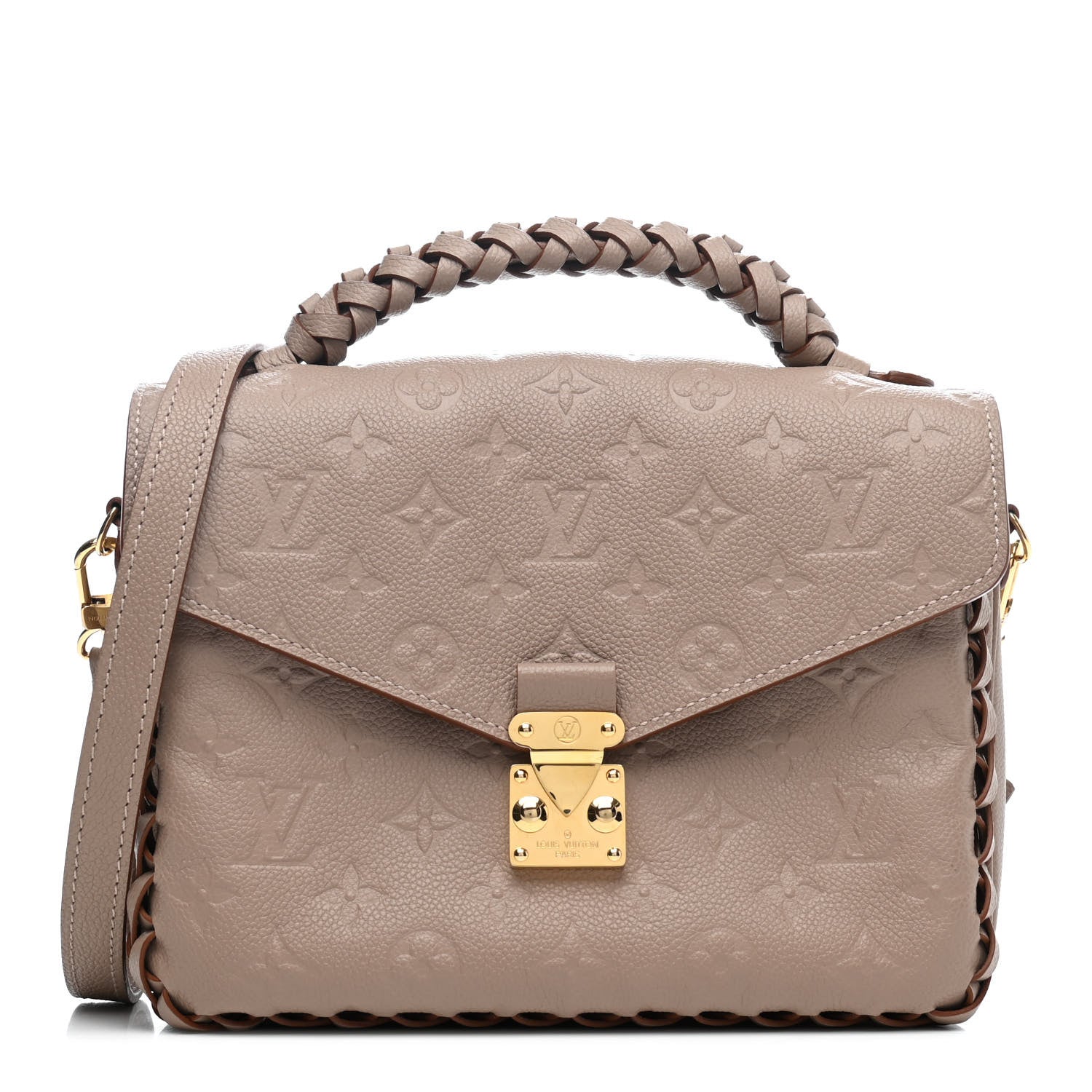 Louis Vuitton Empreinte Braided Pochette Metis Vison 1 of 4