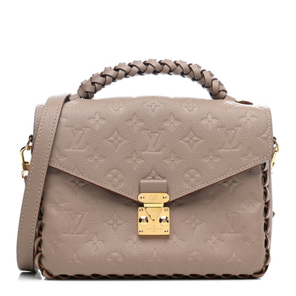 Louis Vuitton Empreinte Braided Pochette Metis Vison 1 of 4