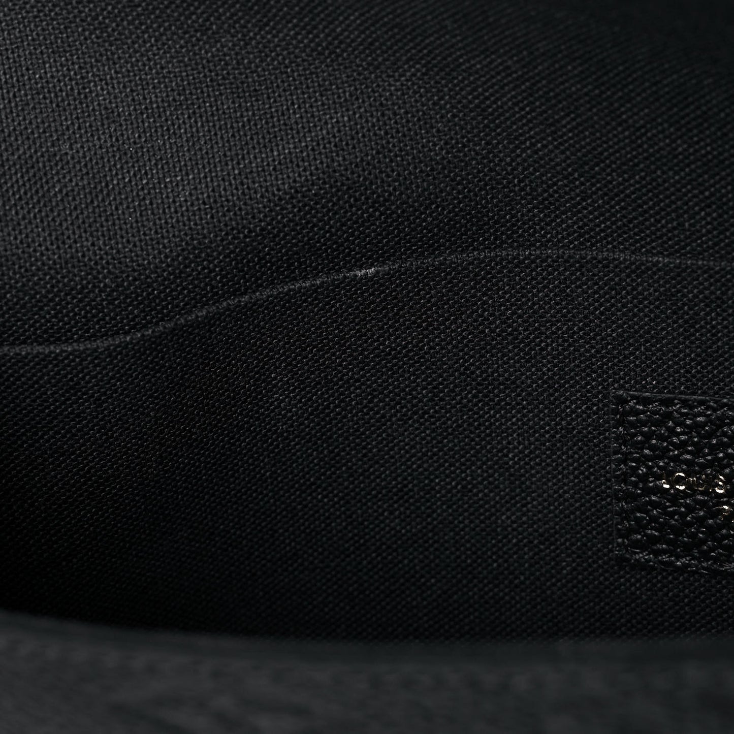 Empreinte Pochette Felicie Chain Wallet Black