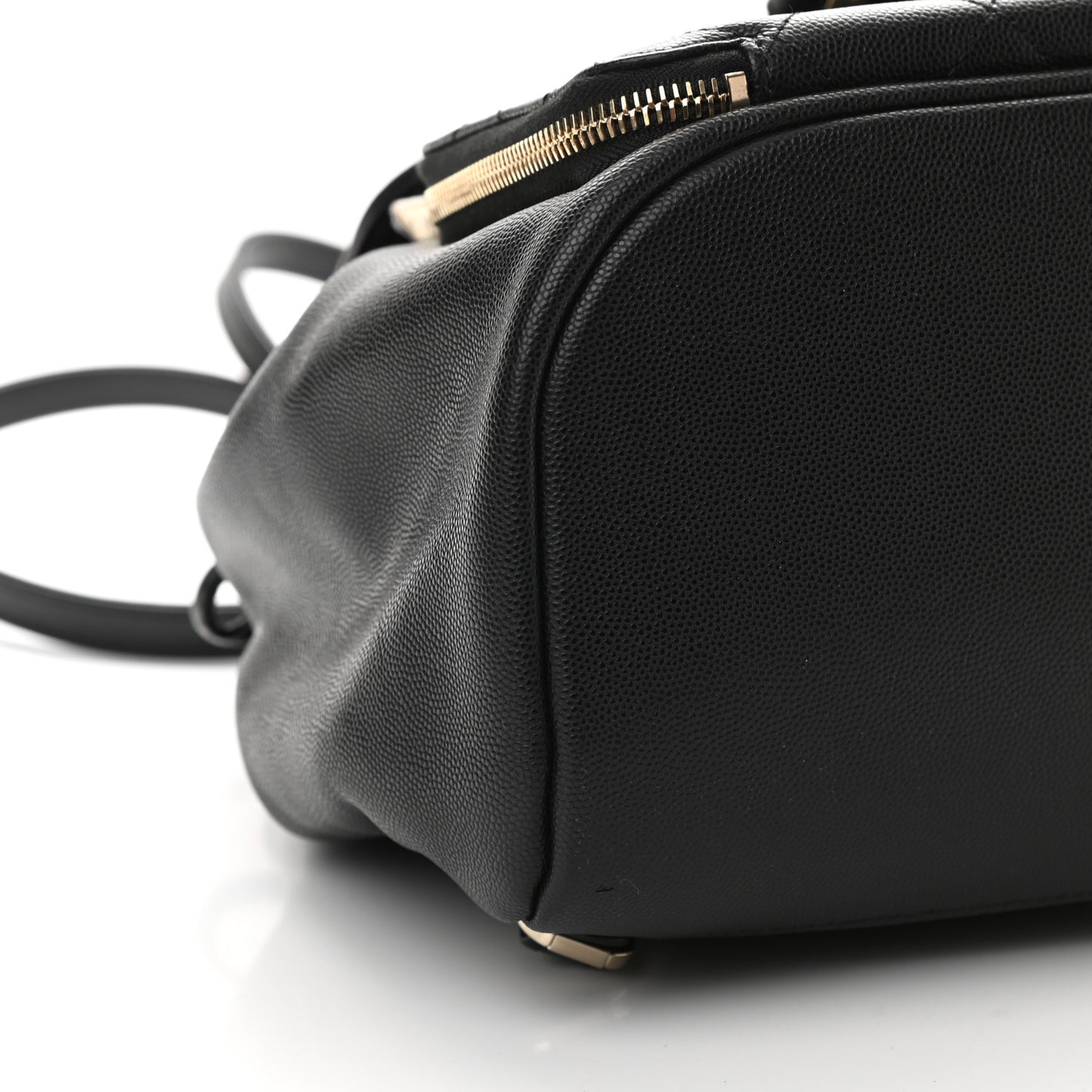 Caviar Quilted Business Affinity Backpack Black