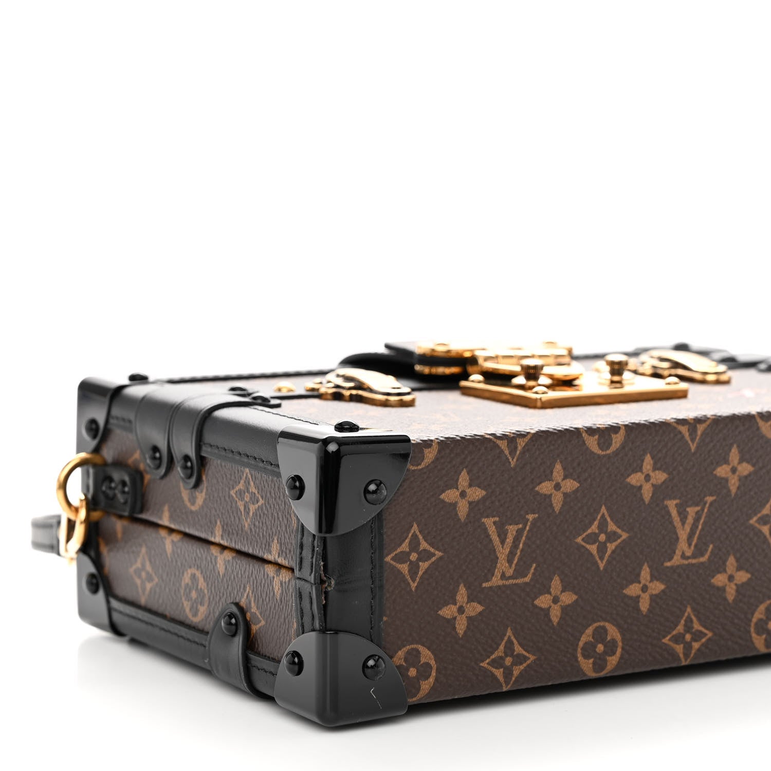 Louis Vuitton Monogram Petite Malle Black 8 of 9