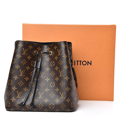 Louis Vuitton Monogram Neonoe MM Black 8 of 8