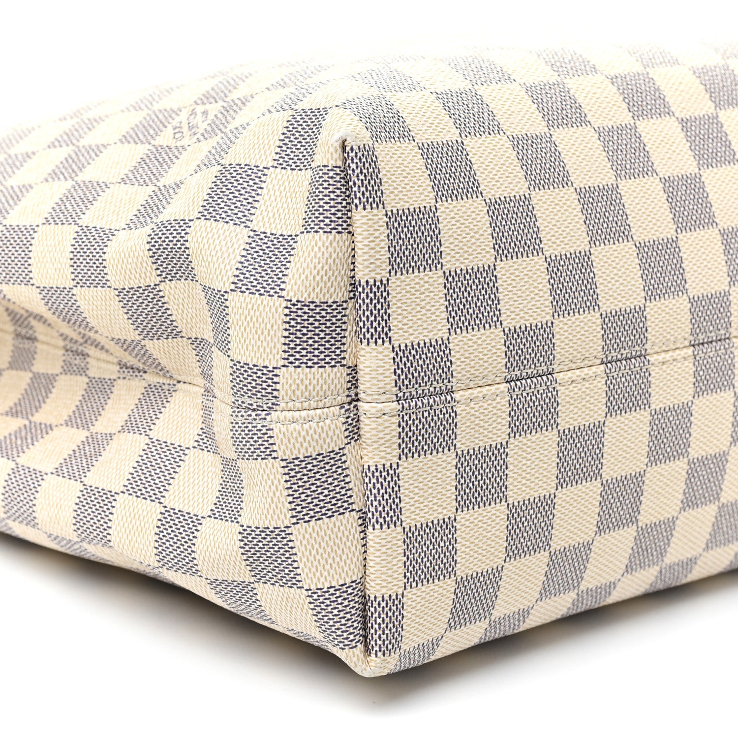 Louis Vuitton Damier Azur Graceful MM Rose Ballerine 7 of 13