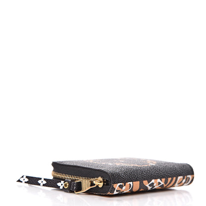 Louis Vuitton Monogram Giant Jungle Zippy Coin Purse Black 4 of 7
