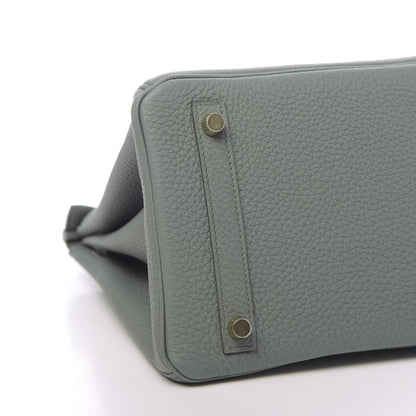 Hermes Togo Birkin 30 Vert Amande 9 of 11