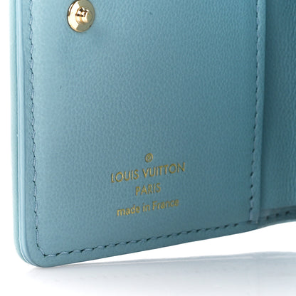 Louis Vuitton Lambskin Embossed Monogram Lou Coussin Wallet Azur 8 of 11