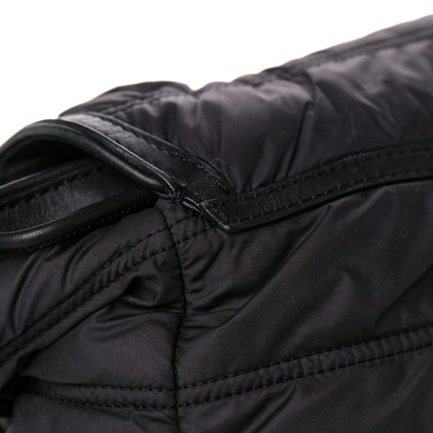 Burberry Nylon Quilted Diaper Bag Black 8 of 18