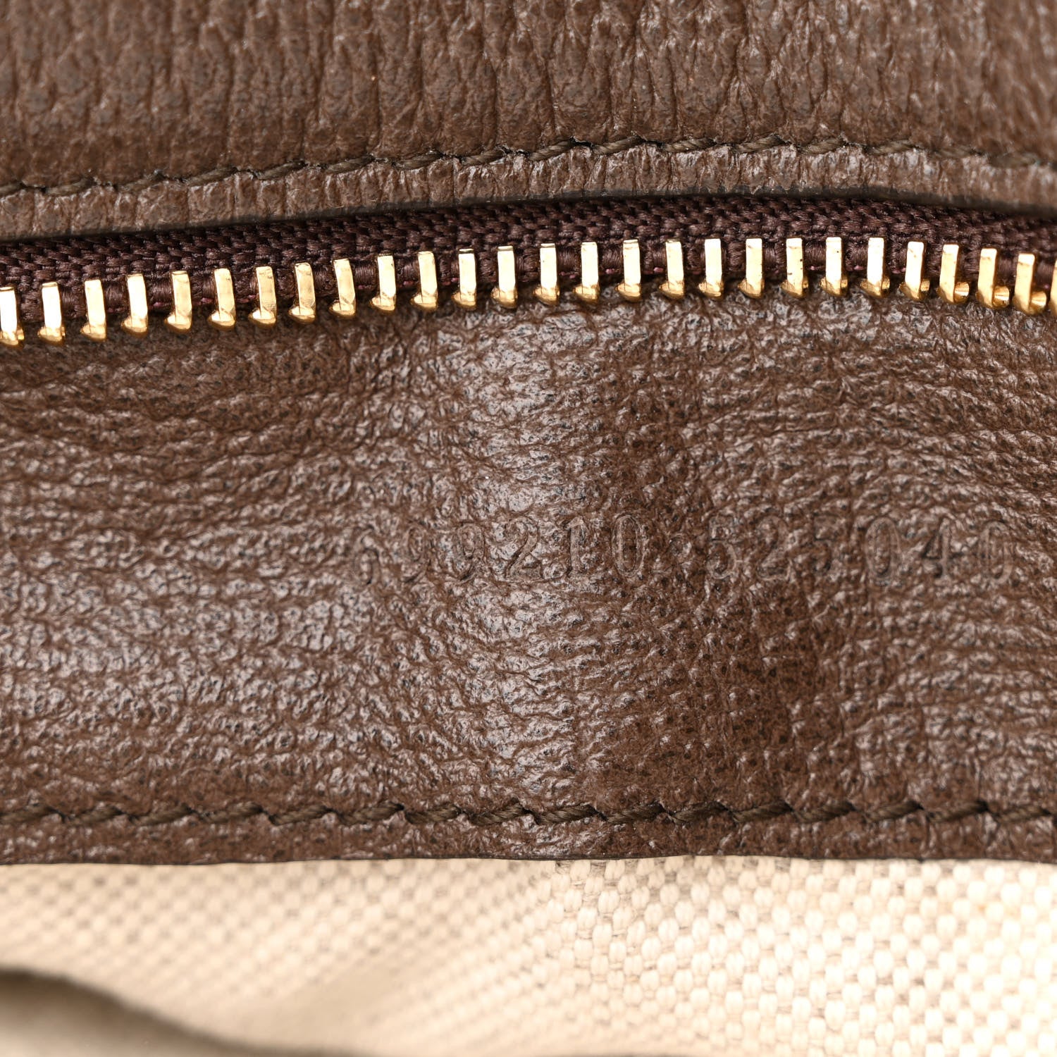 Gucci GG Supreme Monogram Textured Dollar Calfskin Web Medium Blondie Shoulder Flap Bag Beige Ebony New Acero 8 of 11