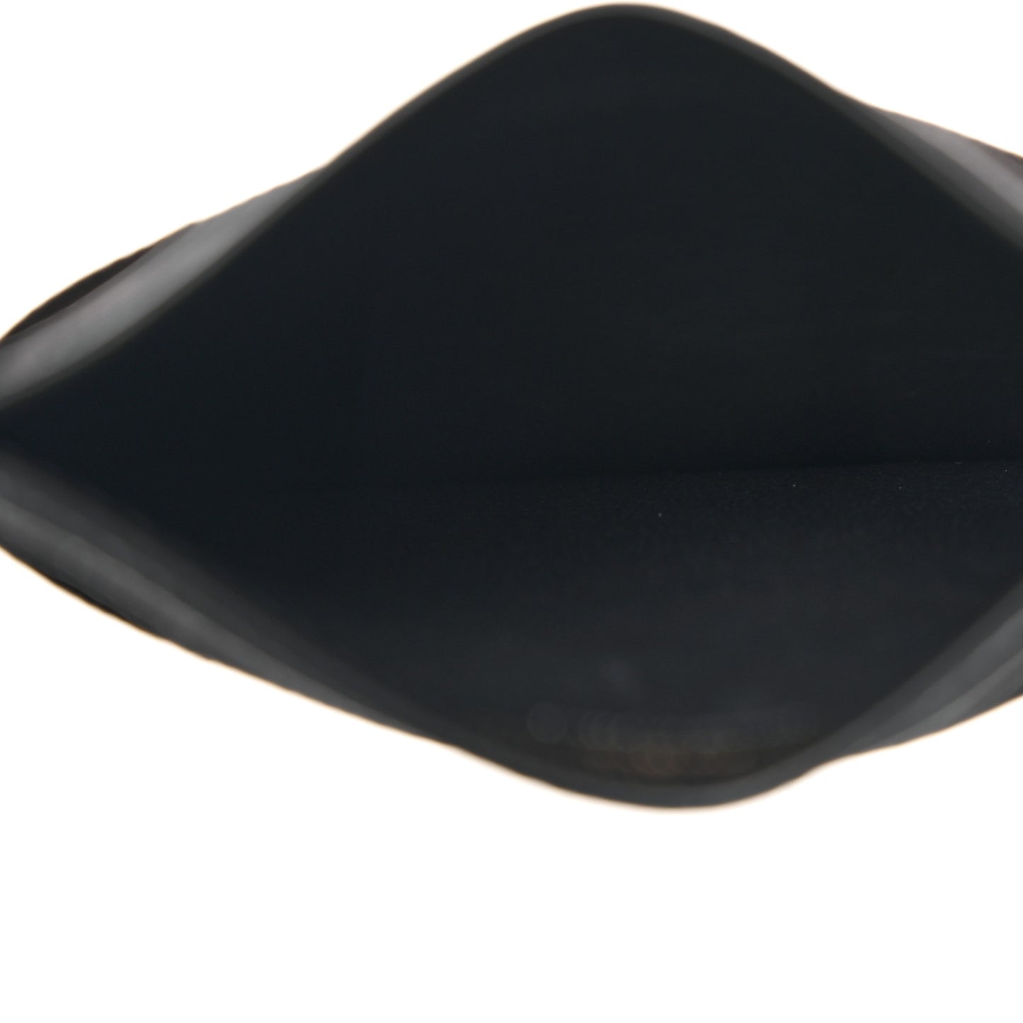 Grain De Poudre Matelasse Chevron Monogram Credit Card Case Black