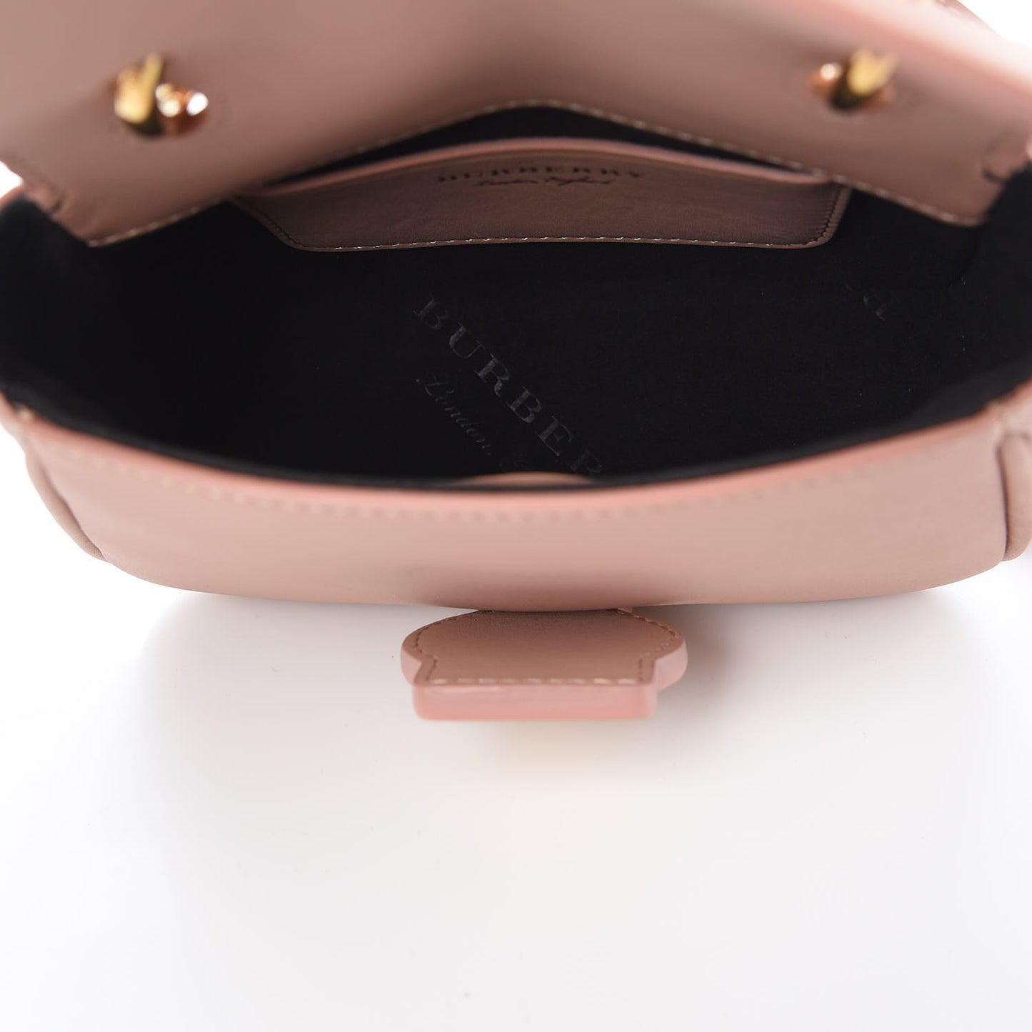 Trench Calfskin Mini DK88 Top Handle Bag Light Pink