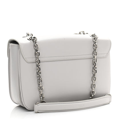 Celine Shiny Calfskin Medium C Bag Pale Grey 3 of 11